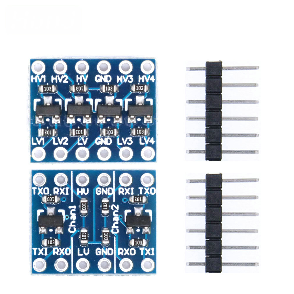 Level Shifter 3.3V - 1-0 buah, Modul Konverter Level Logika