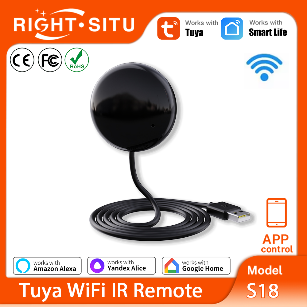Remote IR WiFi Tuya untuk Otom - Home Automation Technology ulasan dan harga