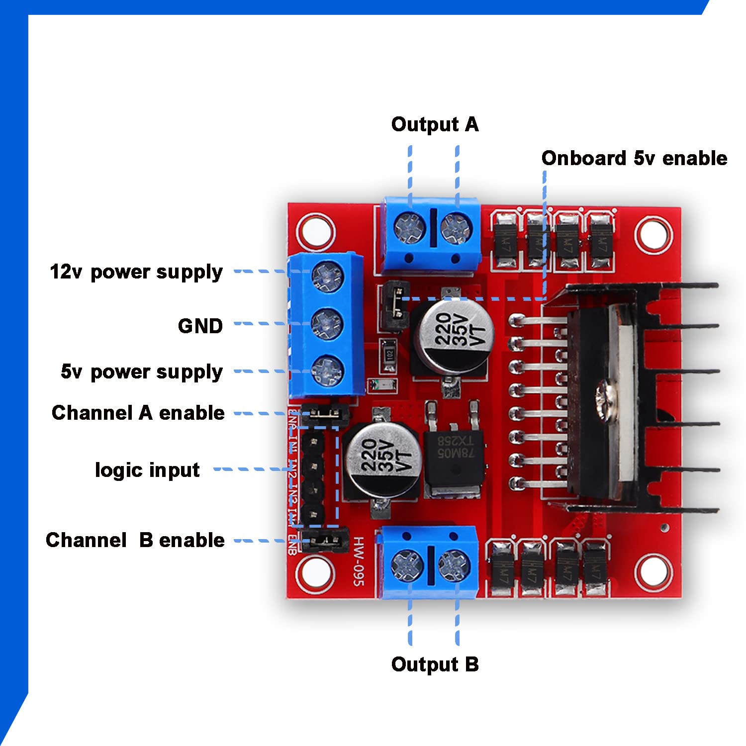 L298N papan pengontrol Drive M - Home Automation Arduino ulasan dan harga
