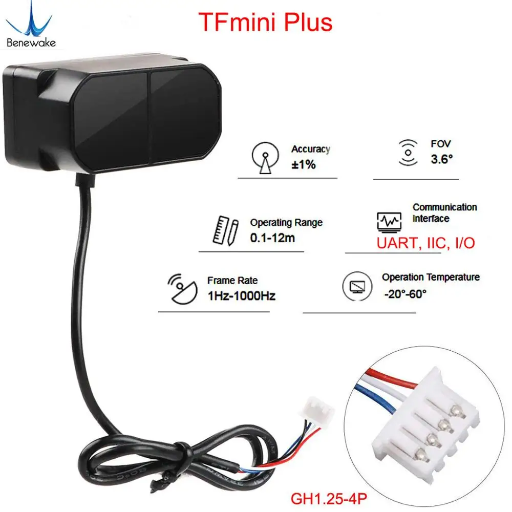 Benewake TFmini-S/TFmini Plus  - Home Automation Arduino ulasan dan harga