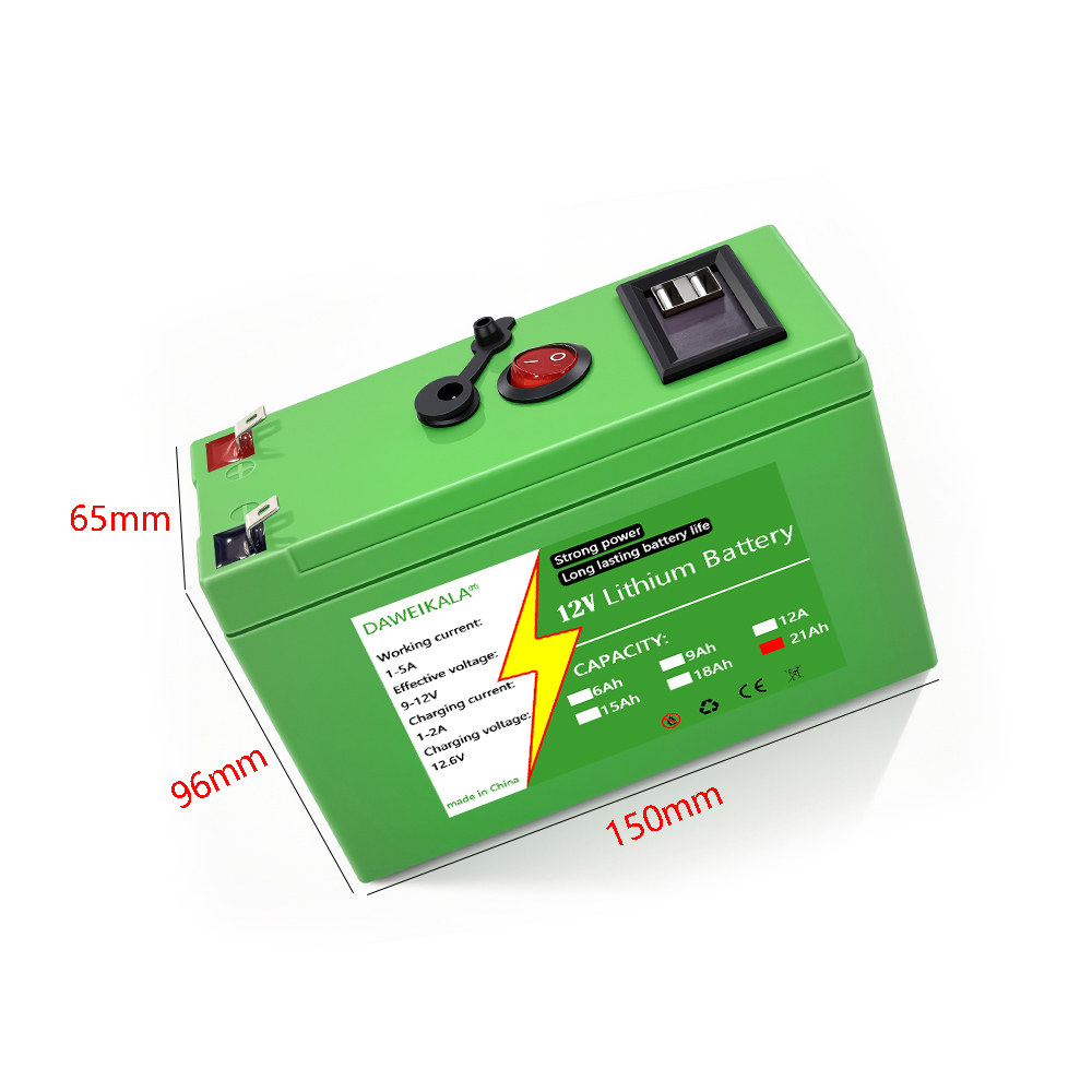 Baterai 12V 9Ah-21Ah 18650 Lit - Home Automation Industry ulasan dan harga