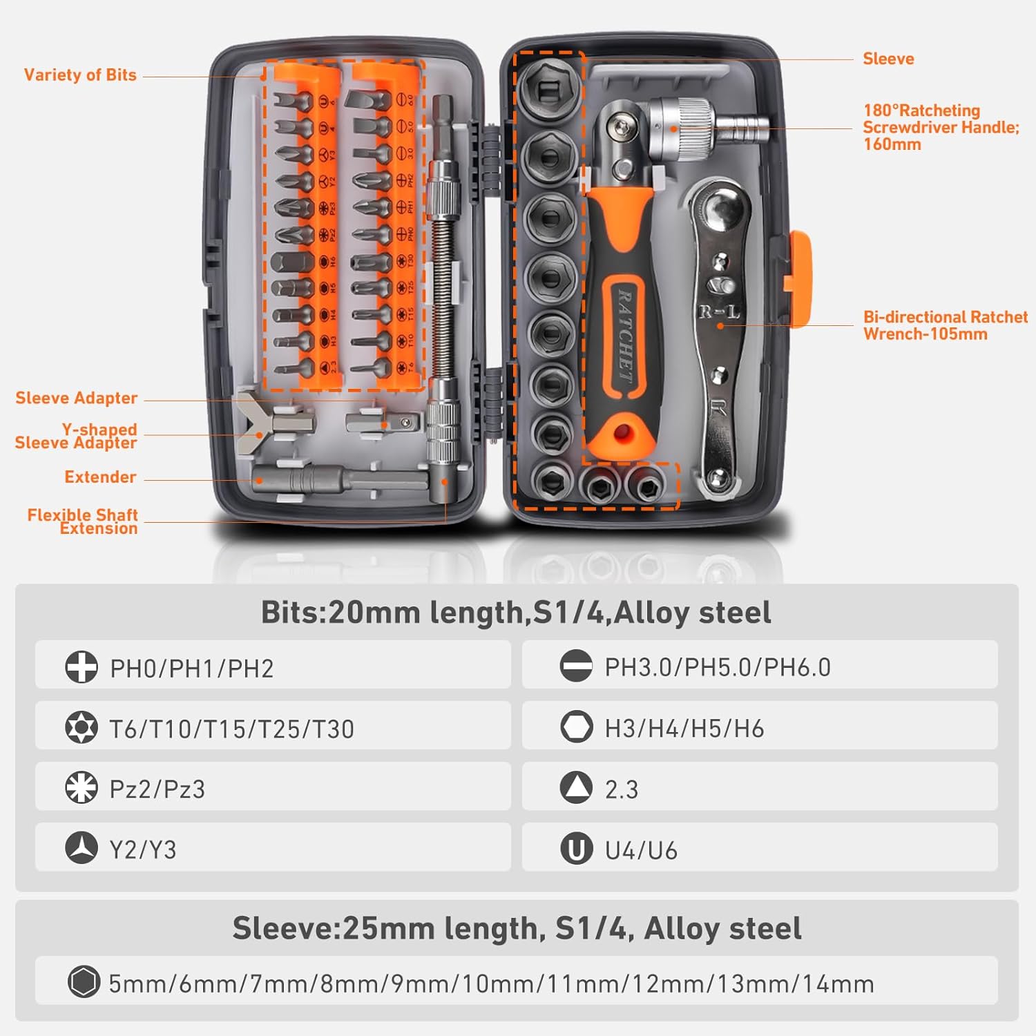 Singalon 38-in-1 Kit Obeng Rat - Home Automation Industry ulasan dan harga