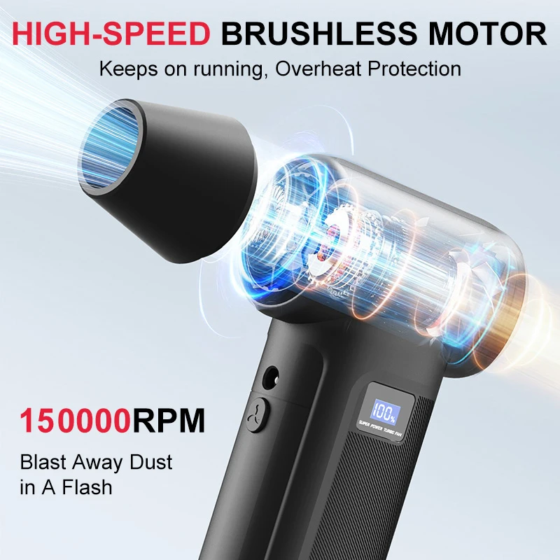 Kipas Turbo Tanpa Kabel 150000 - Home Automation Industry ulasan dan harga
