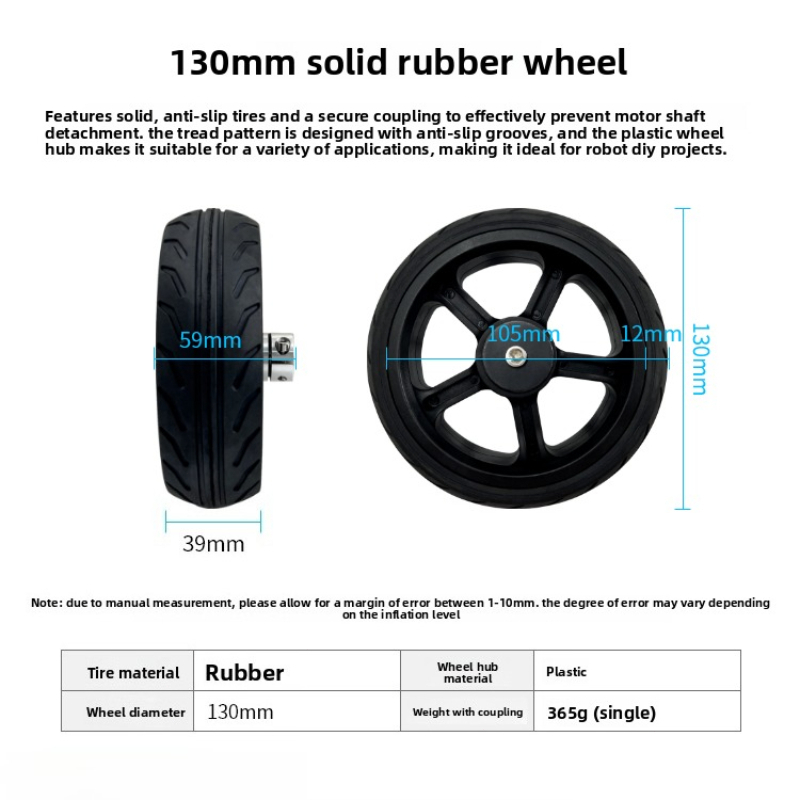 Roda Karet Padat untuk Mobil P - Diy Automation ulasan dan harga