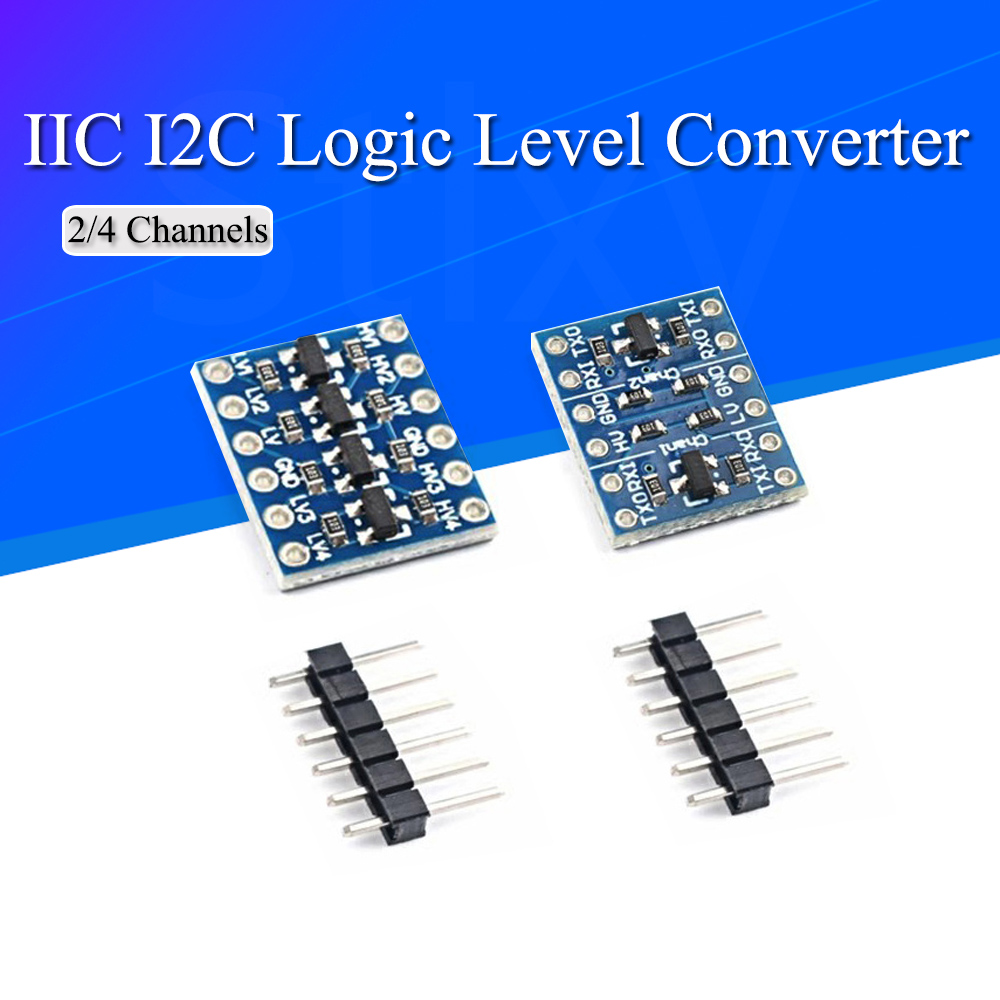 10 buah 2/4 saluran IIC I2C Lo - Level Shifter 3.3V ulasan dan harga